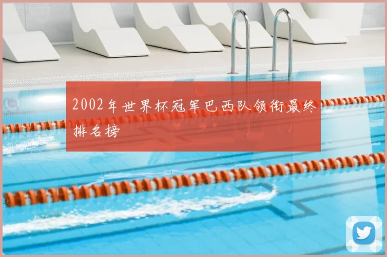 2002年世界杯冠军巴西队领衔最终排名榜